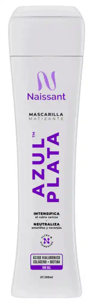 Naissant Mascarilla Matizante Azul Plata 300ml