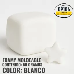 Foamy Moldeable Blanco 50 Gr Fomy Foami