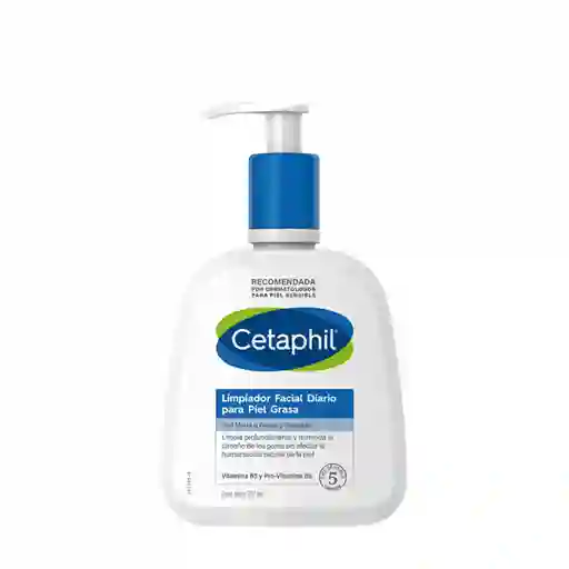 Limpiador Liquido Facial Diario Cetaphil Para Piel Grasa 273ml