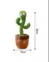 Juguete Muñeco Cactus Bailarin Imita La Voz Recargable.