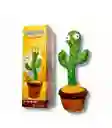 Juguete Muñeco Cactus Bailarin Imita La Voz Recargable.