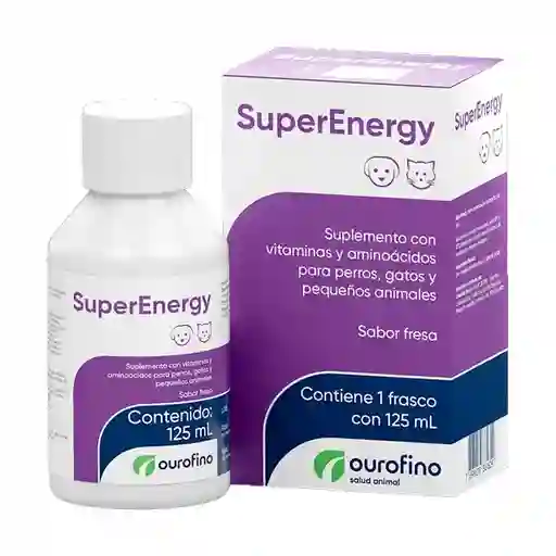Super Energy Sabor A Fresa X 125ml