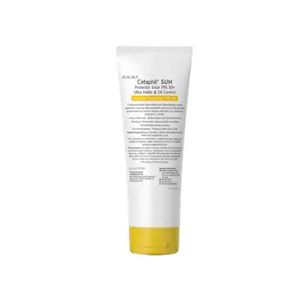 Protector Solar Con Color Cetaphil Sun Oil Control Fps 50+ 50ml