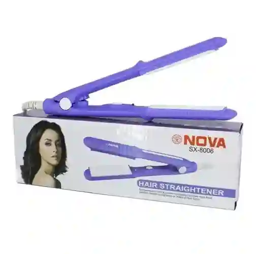 Mini Plancha Viajera Portátil De Pelo Inova Sx-8006