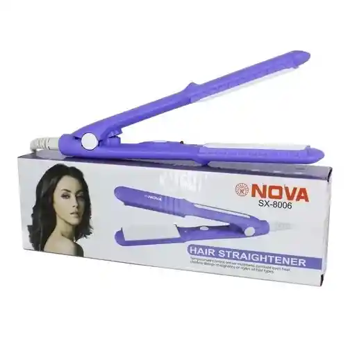 Mini Plancha Viajera Portátil De Pelo Inova Sx-8006
