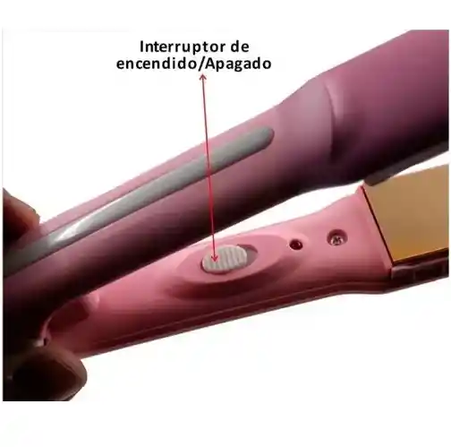 Mini Plancha Viajera Portátil De Pelo Inova Sx-8006