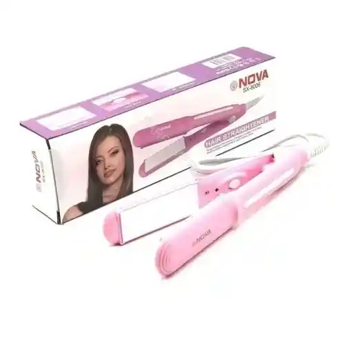 Mini Plancha Viajera Portátil De Pelo Inova Sx-8006