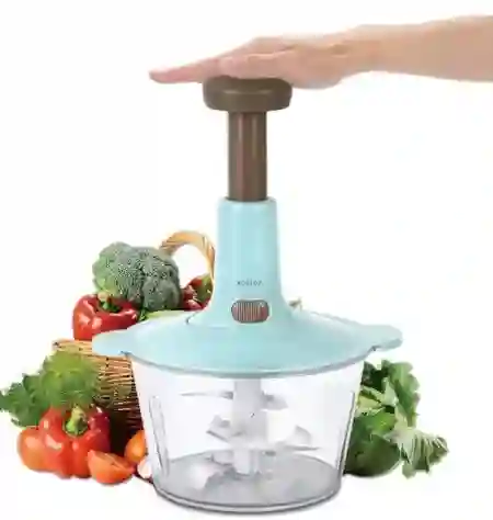 Procesador Manual Picador Triturador De Alimentos 1.5 L