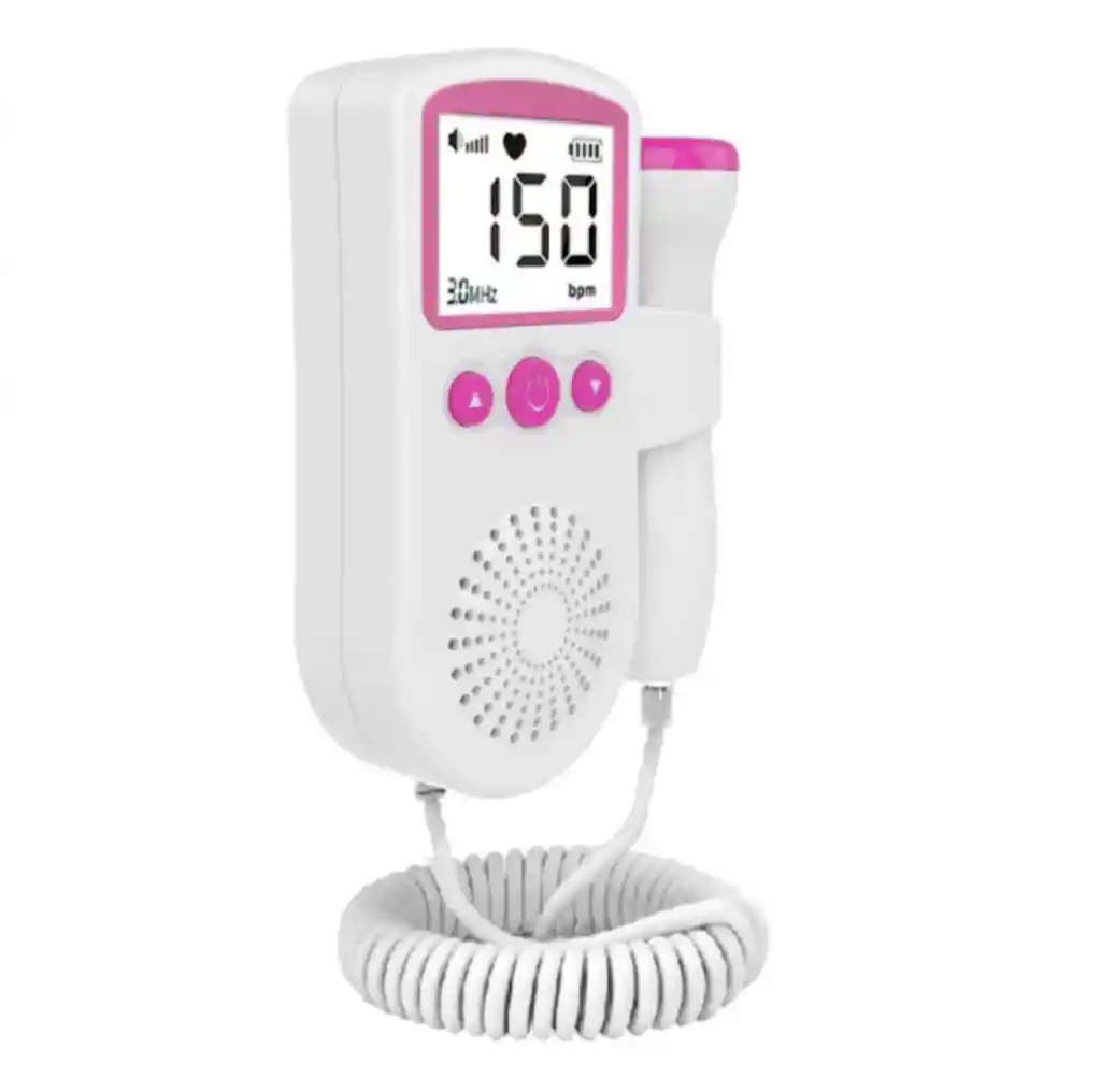 Baby Detector De Frecuencia Cardíaca Fetal Portátil Doppler