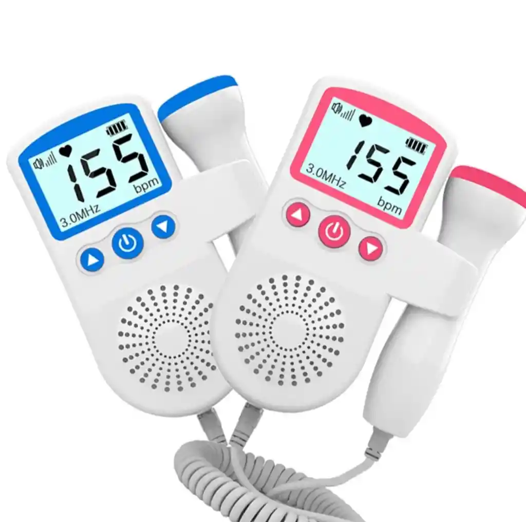 Baby Detector De Frecuencia Cardíaca Fetal Portátil Doppler