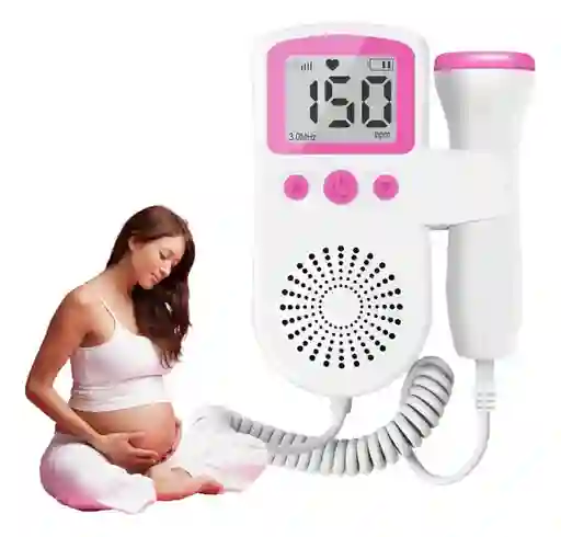 Baby Detector De Frecuencia Cardíaca Fetal Portátil Doppler