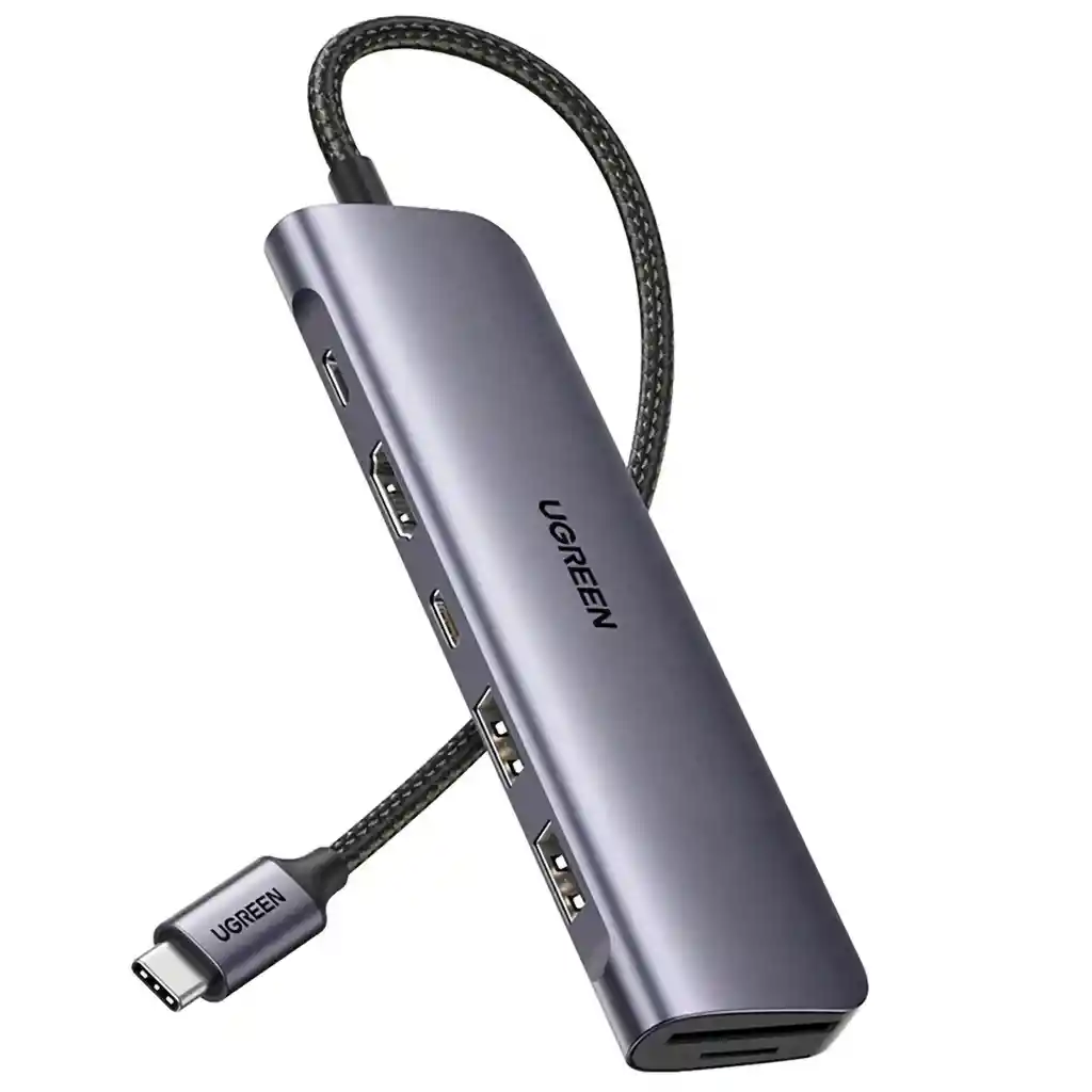 Hub Usb-c A X2 Usb-a, X2 Usb-c, X1 Hdmi, X1 Sd, X1 Tf Ugreen 15214