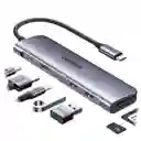 Hub Usb-c A X2 Usb-a, X2 Usb-c, X1 Hdmi, X1 Sd, X1 Tf Ugreen 15214