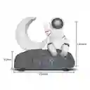 Parlante Altavoz Bluetooth Lámpara De Astronauta Luz Luna Y Radio Fm