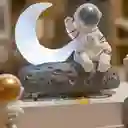 Parlante Altavoz Bluetooth Lámpara De Astronauta Luz Luna Y Radio Fm