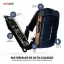 Bolso Viajero Bandolero Antirrobo Con Maquina De Afeitar Viajera