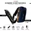 Bolso Viajero Bandolero Antirrobo Con Maquina De Afeitar Viajera