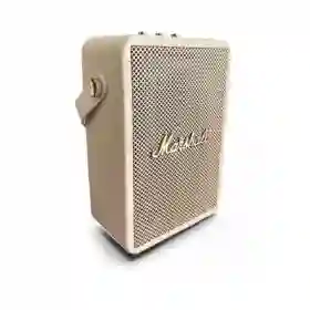 Parlante Retro Bluetooth Estilo Marshall Beige Potente Clásico Replica 1.1
