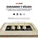 Parlante Retro Bluetooth Estilo Marshall Beige Potente Clásico Replica 1.1
