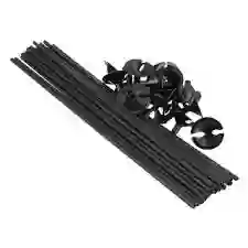 Porta Globos De Color Negro Pequeño