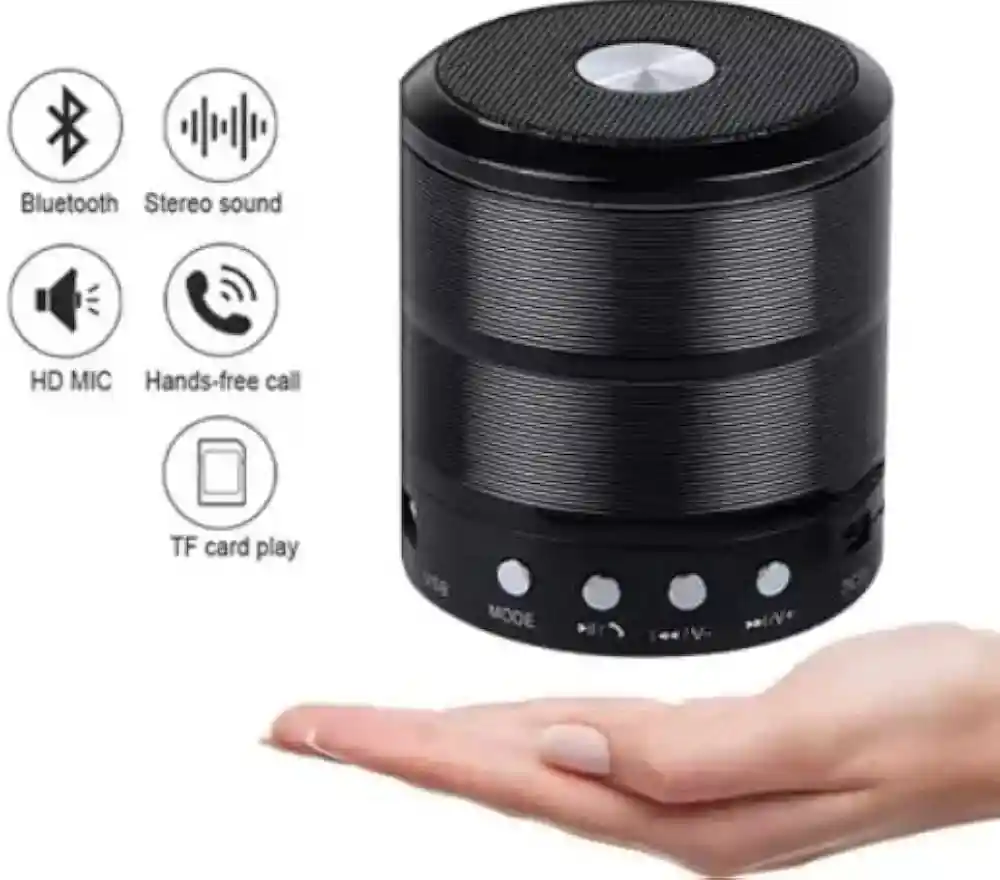 Mini Speaker Parlante Bluetooth Portatil Radio Fm Usb
