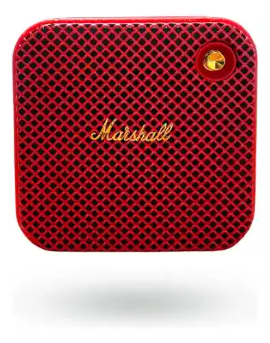 Parlante Bluetooth Sonido Potente Usb Mp3 Fm Portable Tono Rojo Marsal