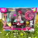 Set Juguete Muñeca Lorlian Jardinera Aventurera