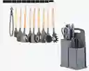 Set En Silicona De Utensilios De Cocina