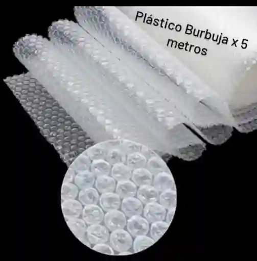 Plastico Burbuja 5 Metros De Largos X 1 Metros De Ancho