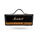 Parlante Bluetooth Sonido Potente Usb Mp3 Fm Marshall Clasic Negro Replica 1.1