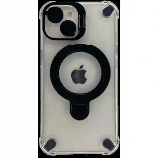Estuche Magsafe Borde Color Negro Iphone 11.