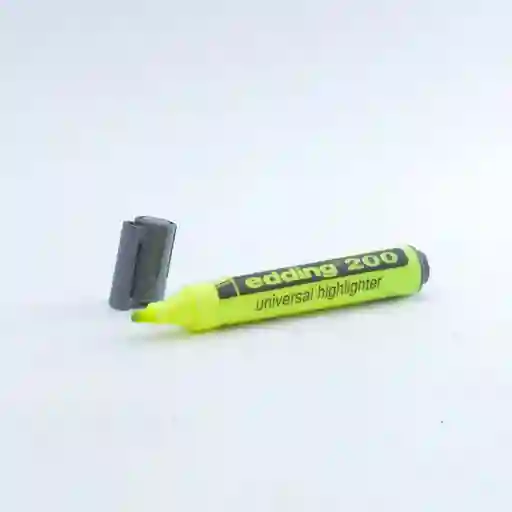 Resaltador Marca Edding Amarillo 200