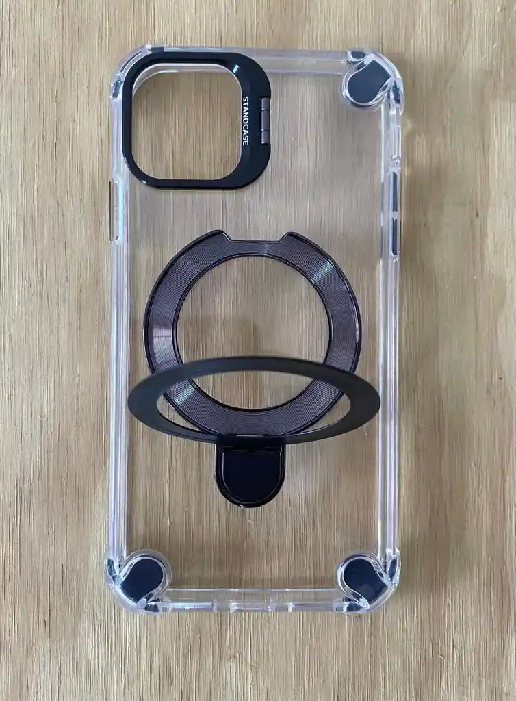 Estuche Magsafe Borde Color Azul Iphone 11.