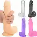 Dildo Consolador Con Chupa