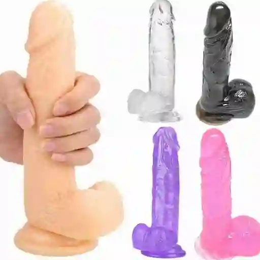Dildo Consolador Con Chupa