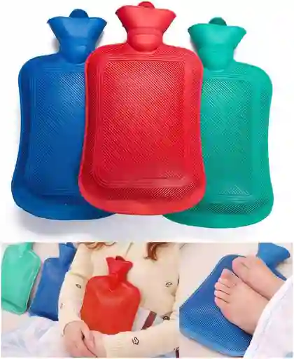 Bolsa Térmica Siliconada Mediana Agua Caliente O Fría