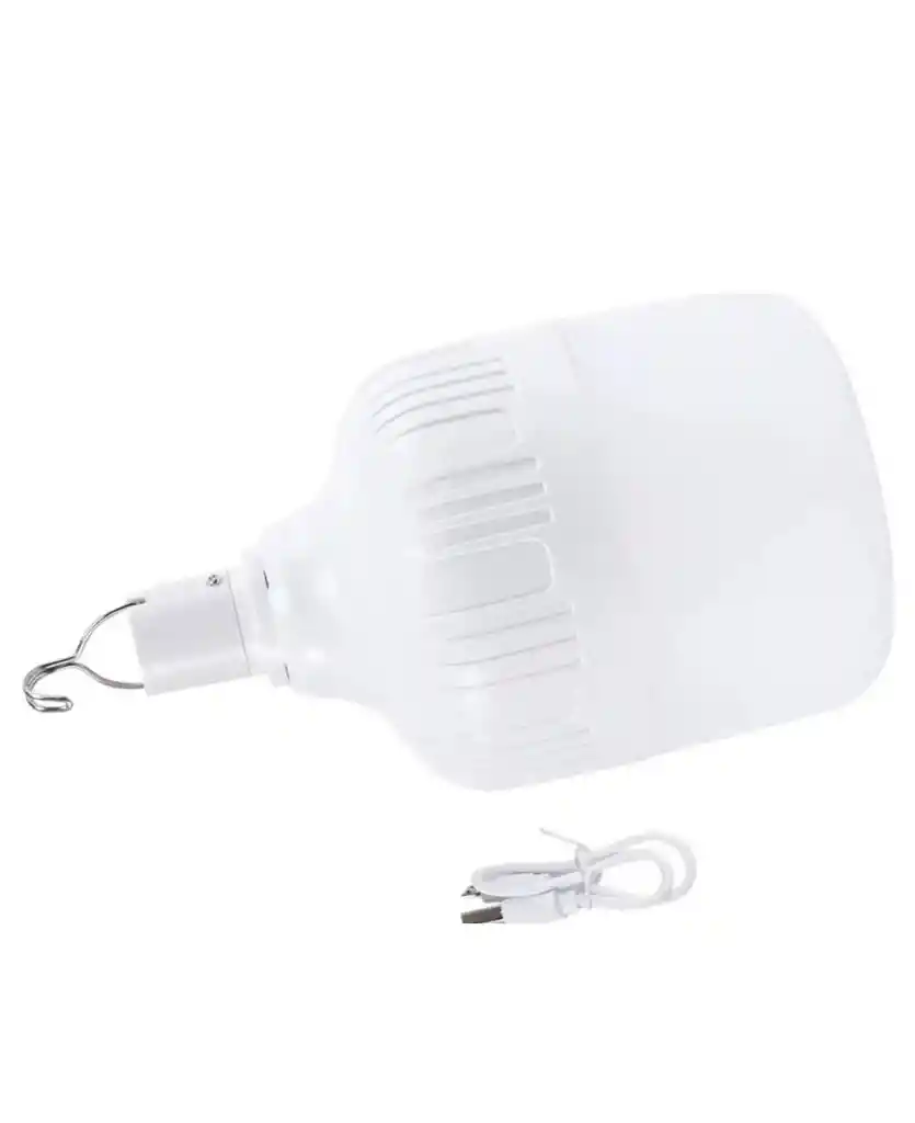 Bombilla Recargable Led Focos De Luz Para Camping Portatil
