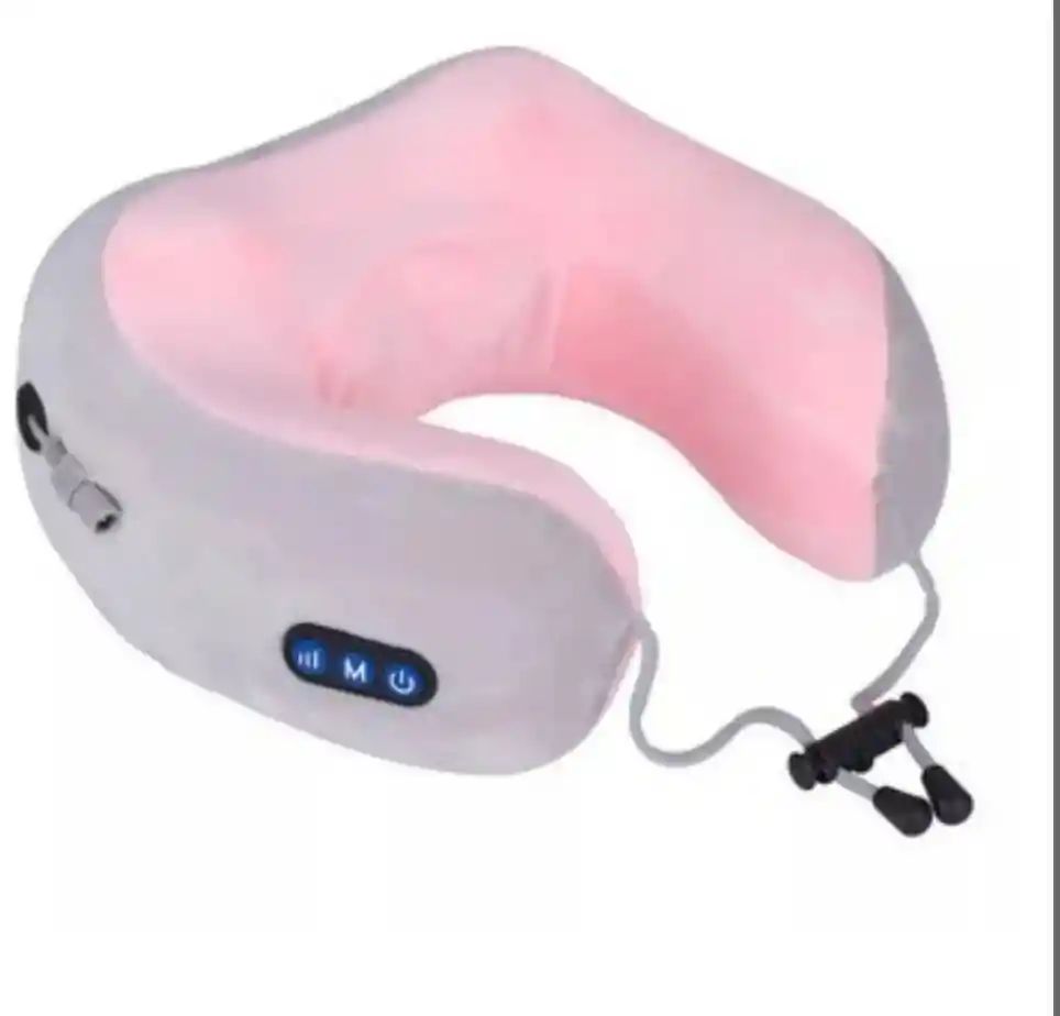 Cojín Masajeador De Cuello Rosado