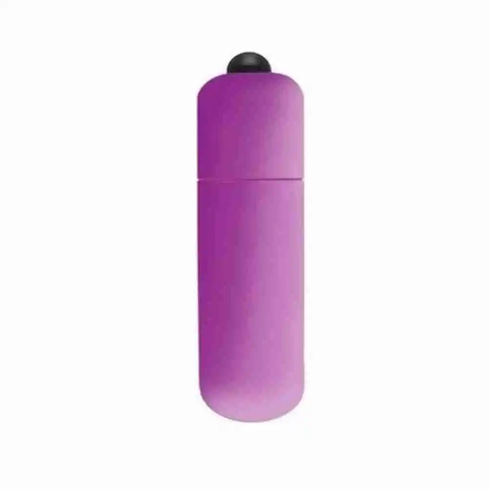 Balita O Vibrador Pequeño Anal O Vaginal Neón Metalizada