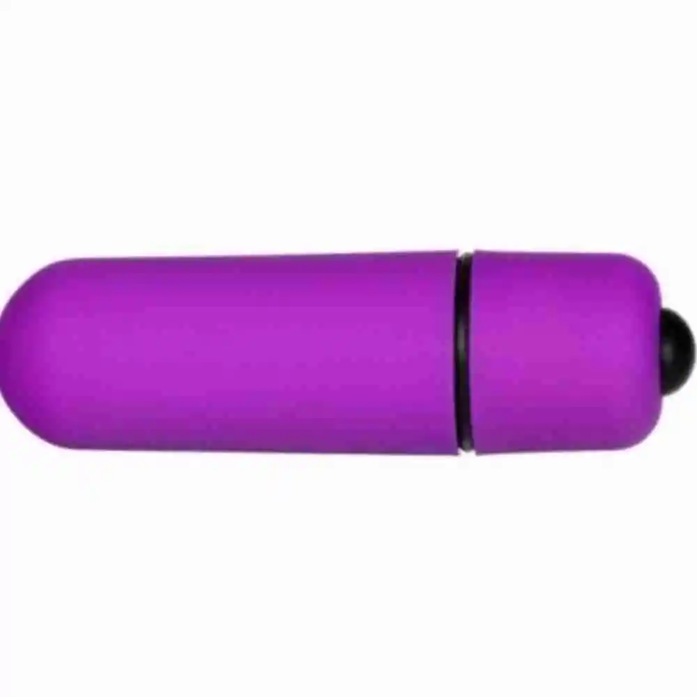 Balita O Vibrador Pequeño Anal O Vaginal Neón Metalizada