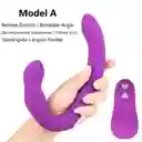 Vibrador De Doble Penetración Para Less O Pegging