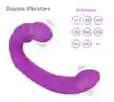 Vibrador De Doble Penetración Para Less O Pegging