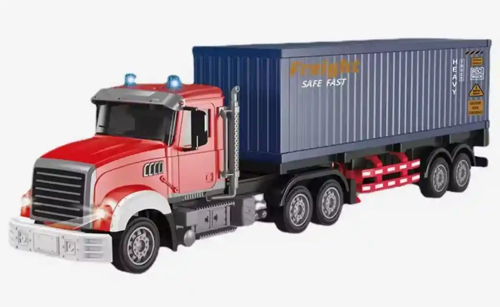 Tractomula Triler Camión Control Remoto Juguete Para Niños