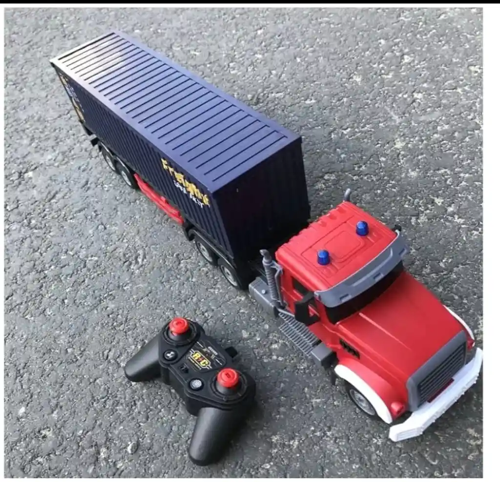 Tractomula Triler Camión Control Remoto Juguete Para Niños