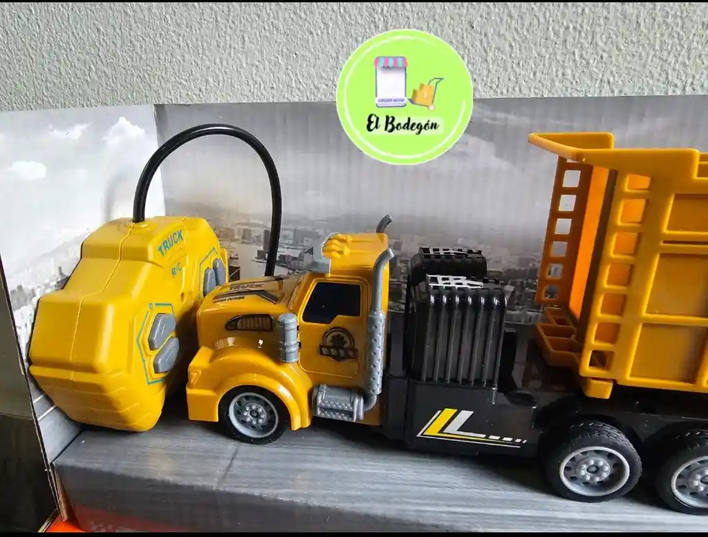 Tractomula Trialer Con Control Remoto Bateria Recargable