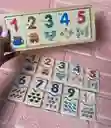 Juegos Didacticos Numeros En Madera Rompecabezas