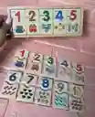 Juegos Didacticos Numeros En Madera Rompecabezas
