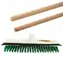 Cepillo Para Piso Con Cabo Madera