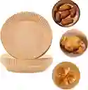 Papel Para Freidora X 100 Piezas Antiadherente Encerado Air Fryer X 100