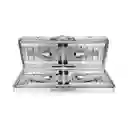 Mesa Plegable De Aluminio Con 4 Sillas F13